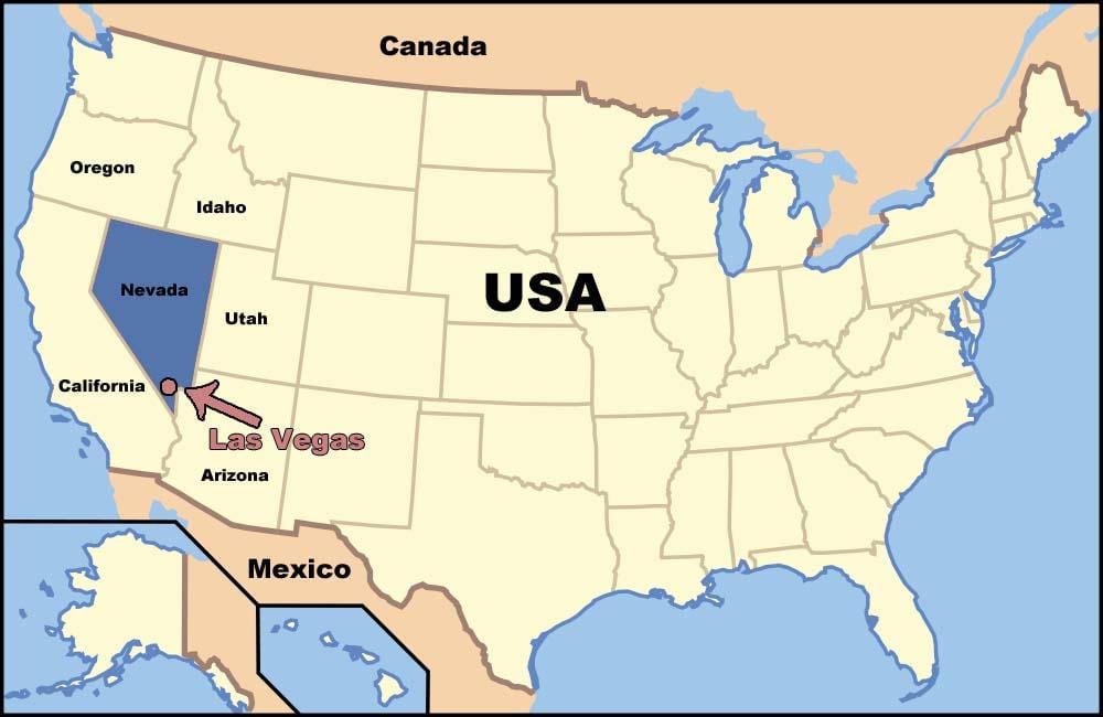 Las Vegas na hartë