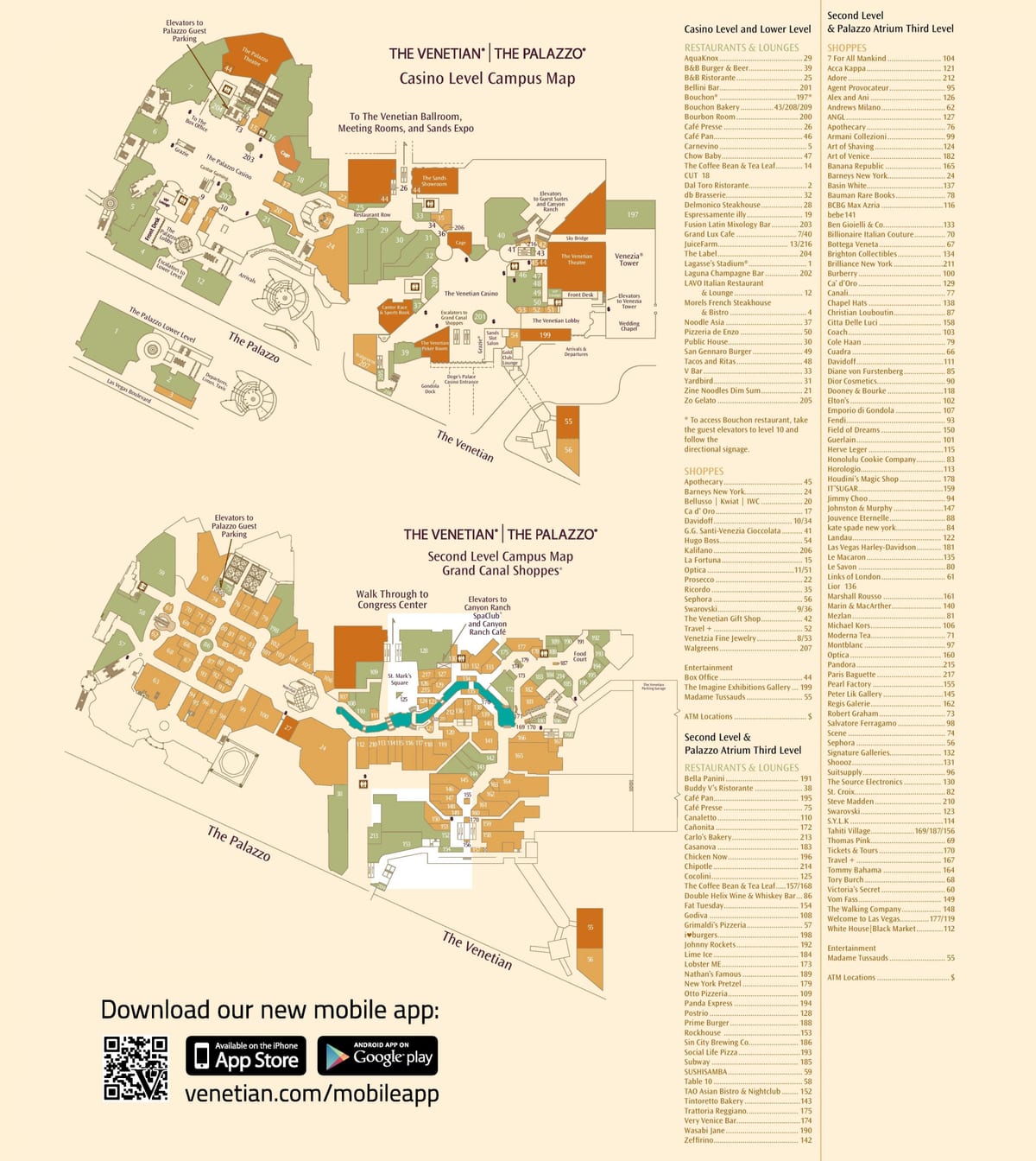 harta e Venedikut Las Vegas